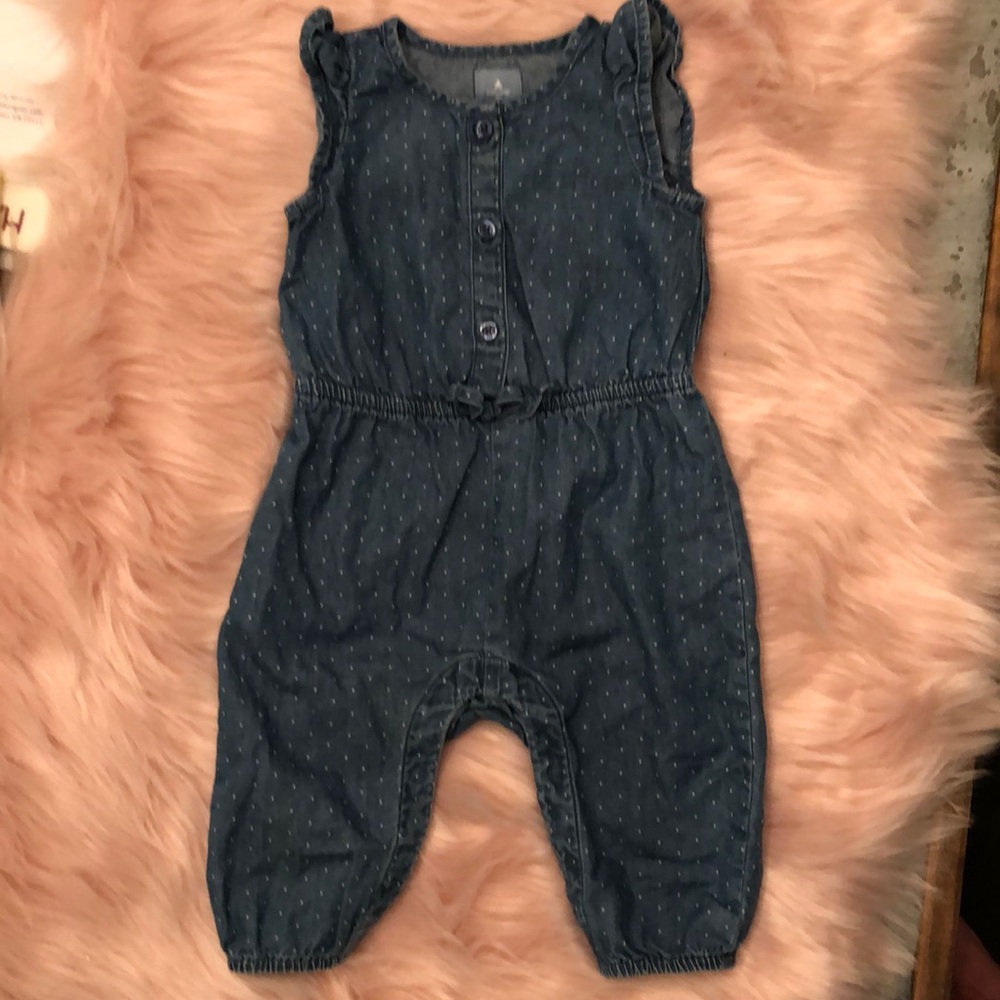 Baby Gap denim jumper for girls!